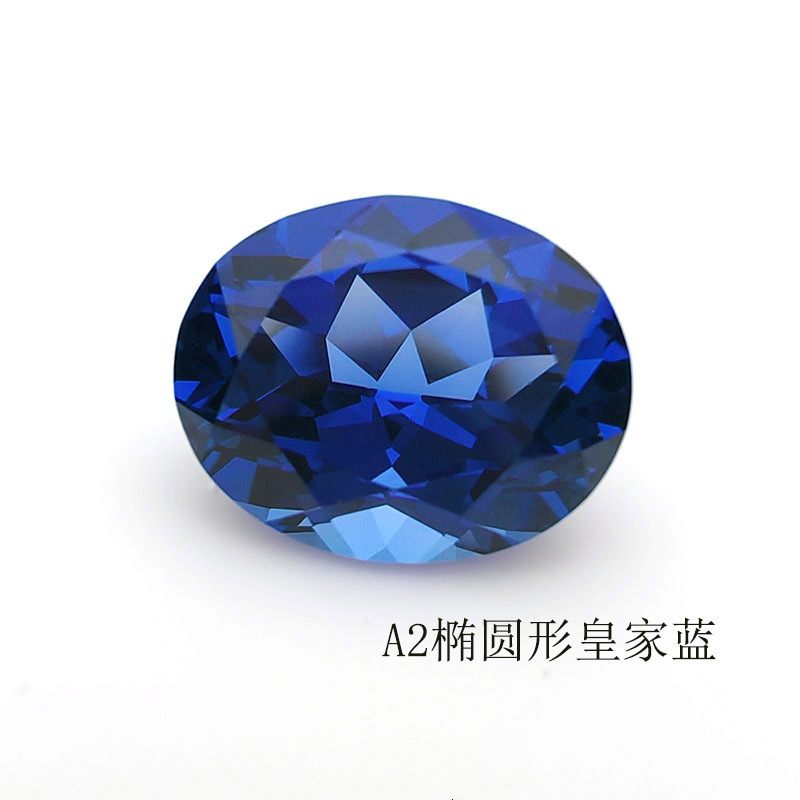 Aocai Gemstone Laboratory Synthetic Regenerated Royal Blue Multi-Shape Lift Method Cultivated Gemstone Loose Stone 231221