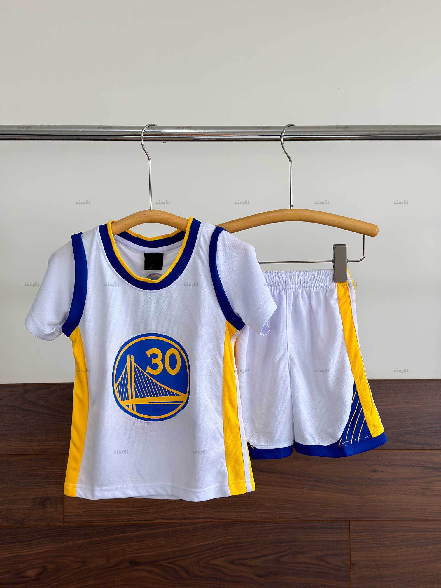 Child Product baby T-shirt set Basketball quick-drying breathable clothing kids designer clothes Short-sleeved and shorts A000X05N175