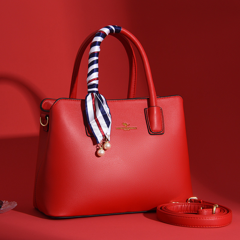 Free Shipping Kangaroo Leather Wedding Gift Bag 2025 Designer New Large Capacity Mother Bag Women's Handbag Fashion Crossbody Bag