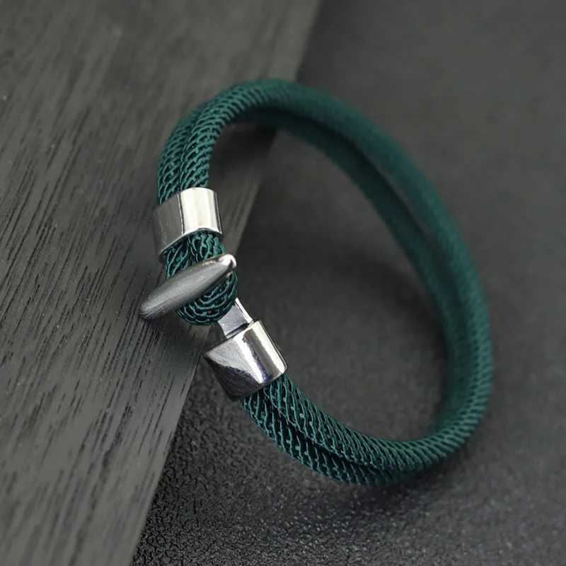 51Luckind Simple Design Milan Rope Bracelet Handmade for Men and Women Outdoor Survival Bracelet for Camping Armband Thread Jewelry XJ250707