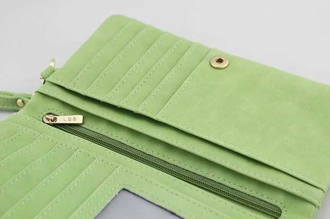 Fi Wen Large Capacity Leather Wallets Lady Lg Big Zipper Purse Fem Mey Bag Phe Cluh Wt Wristlet Y250707