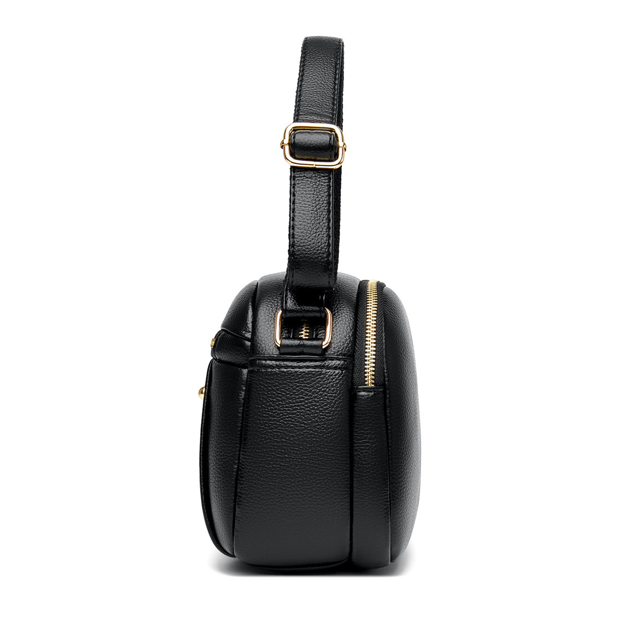 Women s new crossbody bag mobile phone multifunctional cowhide shoulder bag designer bag trend trend small round bag handbag