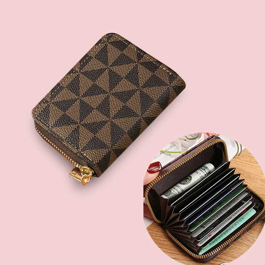 Zipper Mey Pouch Card Protect Case Pocket Purse 11 Detents Cards Holders Mens Wallet Wens Holder Y250707