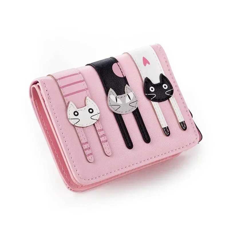 Wen Cute Wallet Small Zipper Girl Wallet Brand Design PU Leather Wen Coin Purse Fem Card Holder Wallet Y250707