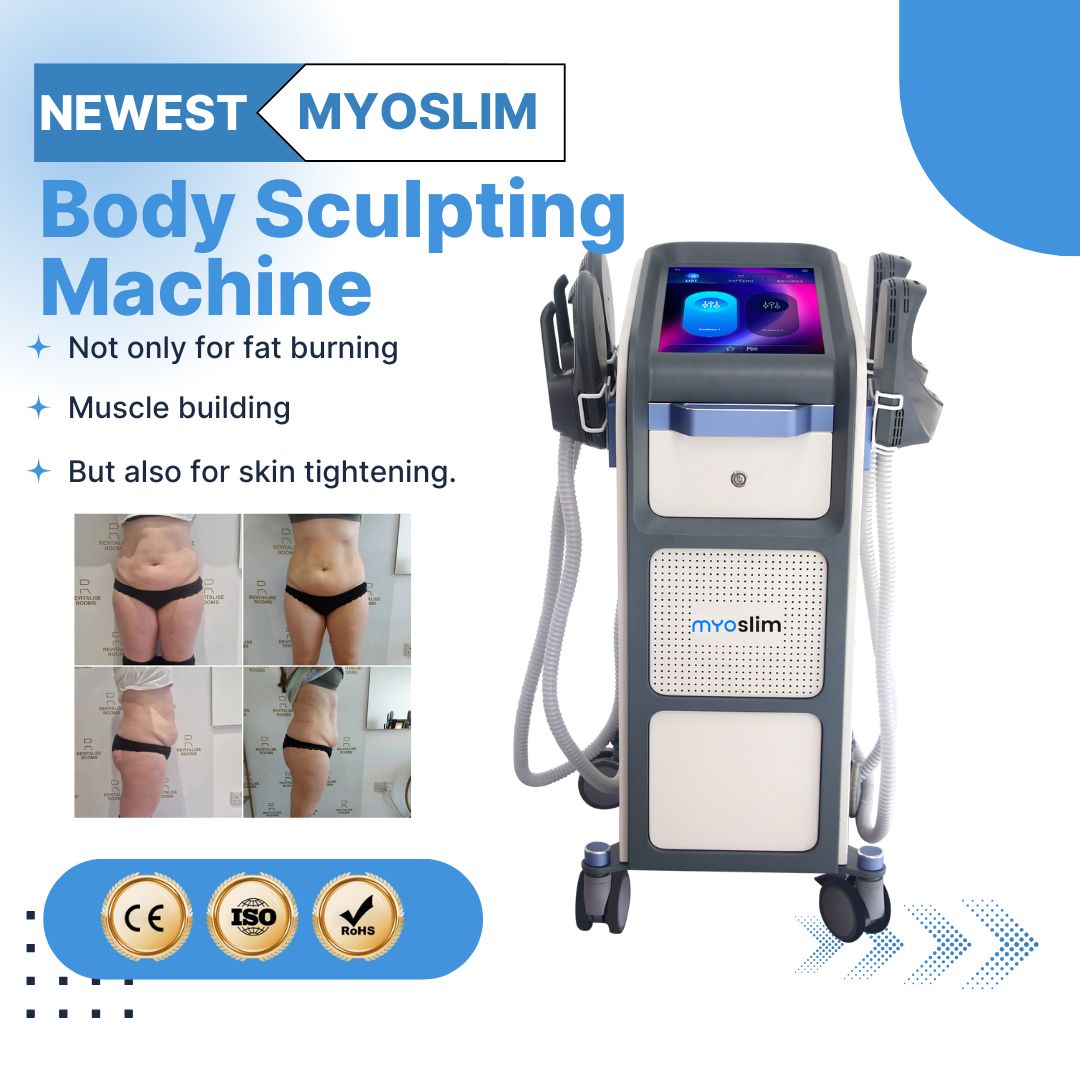 HOT Professional EMS Body Contouring Machine Muscle Stimulation Slimming Device Fat Reduction Equipment Myoslim For Beauty Salon Or Spa Use