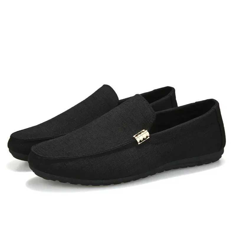 Shoes Men Casual Cfort Men Shoes Denim M Shoes Adt Footwear 2024 New Loafers Canvas Sneakers Driving Y250707
