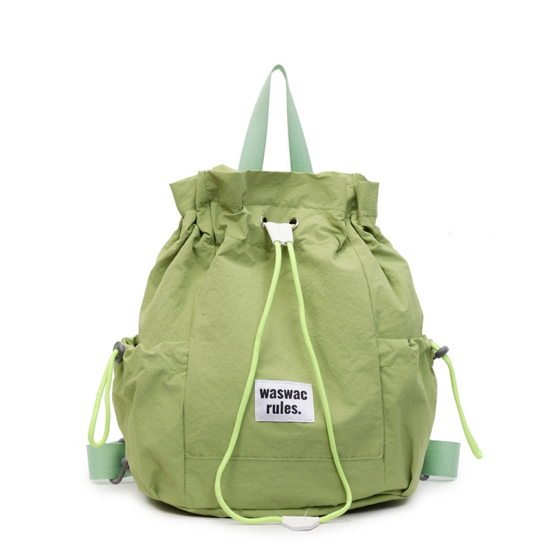 Free shipping designer Summer Green Backpack for Women 2025 New Fashion Versatile Travel Commuter Backpack Casual School Bag Ins