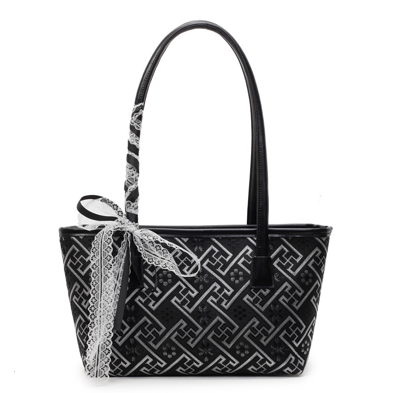 Free shipping designer New Chinese Style Tote Bag for Women 2025 New Trendy Fashion Versatile Shoulder Bag Niche Large Capacity Underarm Bag
