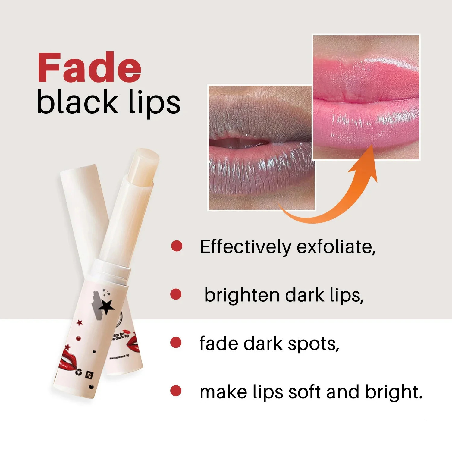 Lips Pink Fresh Bleaching Cream Treatment Remove Dark Smoke Lips Lip Balm izer Nourishing 250613