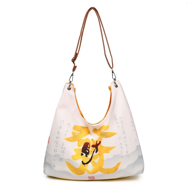 Free shipping designer Money Bag Canvas Bag Storage Bag Get Rich Bag Cultural and Creative Souvenirs Travel Canvas Crossbody Bag Handbag for Women
