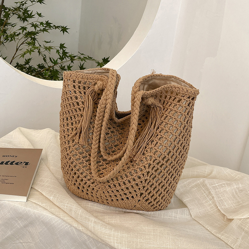 Free shipping designer Summer Straw Bag Women New Woven Bag Women Bag Large Capacity Shoulder Bag Crossbody Bag Handbag