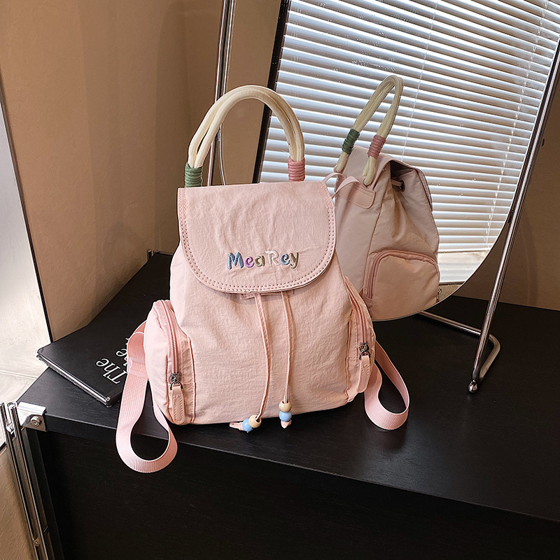 Free shipping designer Simple Casual Sweet Street Small Backpack 2025 New Trendy Fashion Versatile Cloth Bag Small Bag
