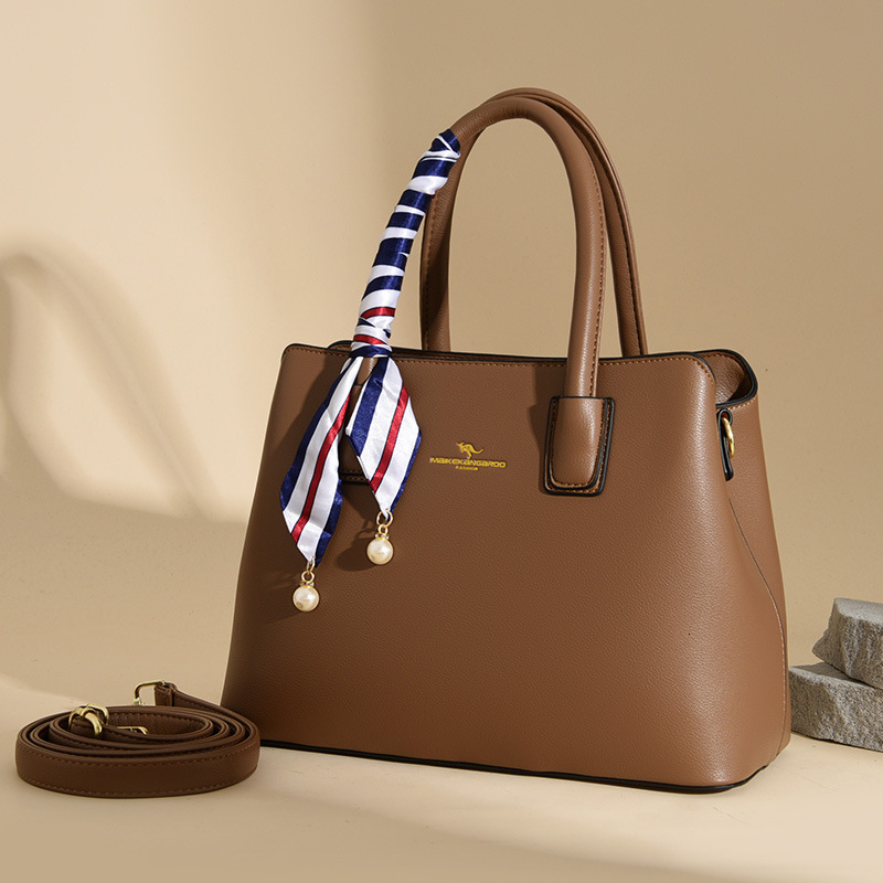 Free Shipping Kangaroo Leather Wedding Gift Bag 2025 Designer New Large Capacity Mother Bag Women's Handbag Fashion Crossbody Bag