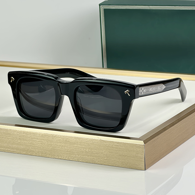 Designer Sunglasses For Men Women Pure Handmade Acetate Polarized Eyewear QUENTIN Luxury Sunglasses Outdoor Goggles UV400 Glasses With box