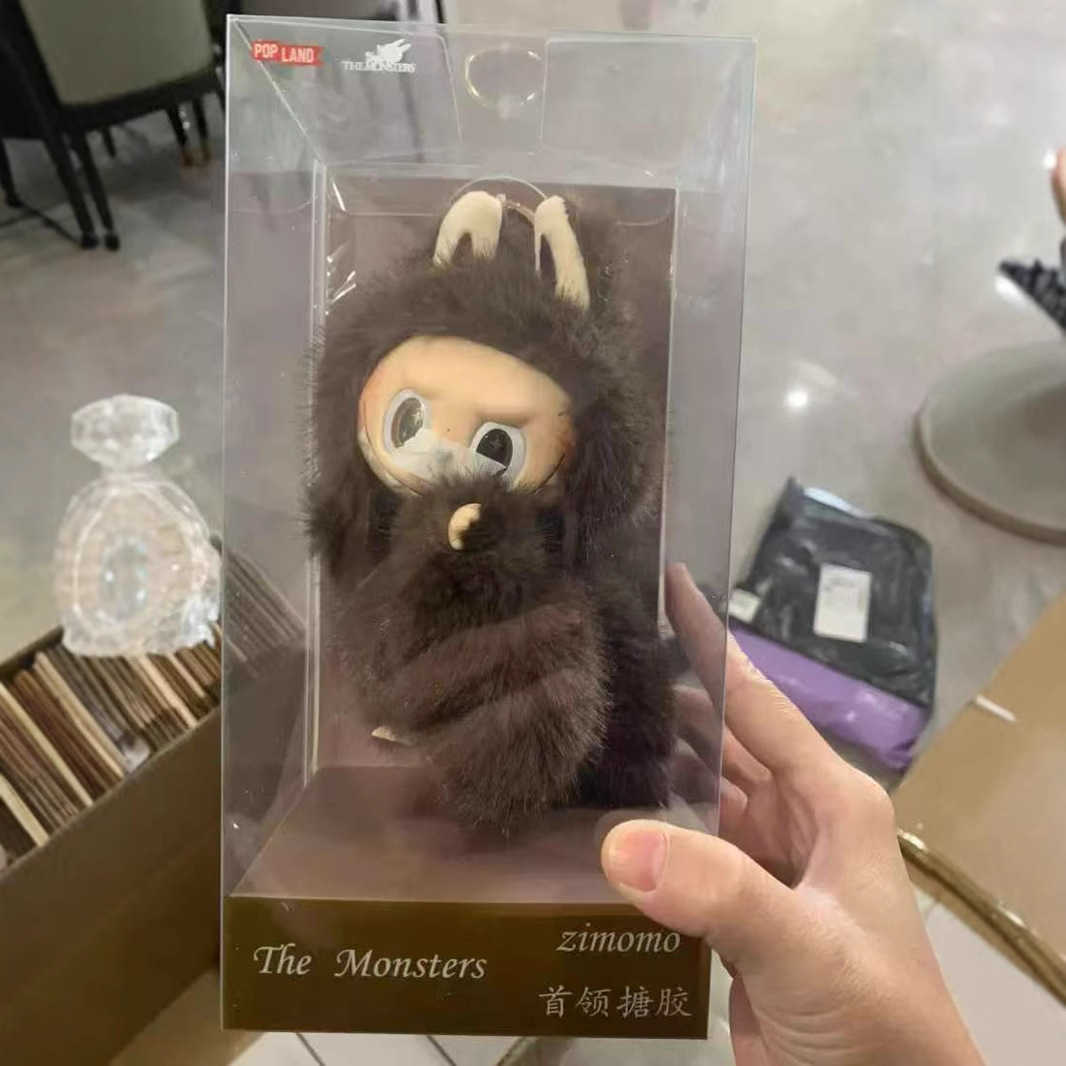 zimomo small boss vinyl plush doll rabu labubu L250707