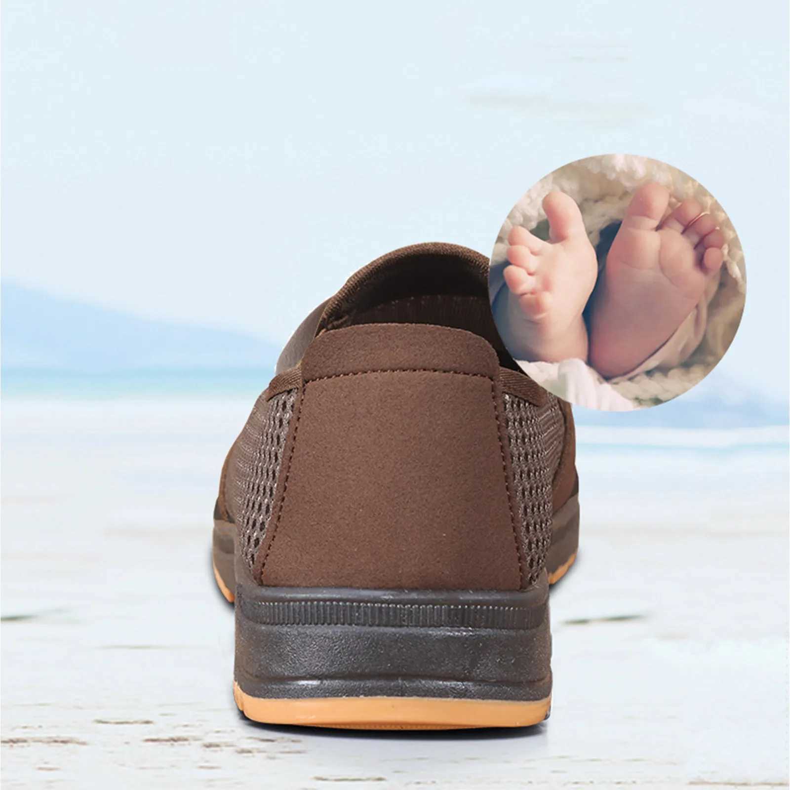 Men Casual Shoes Breathable Mesh shoes men Non-slip Super Light Flats Spring Summer M Shoes Zapatos Planos Y250707