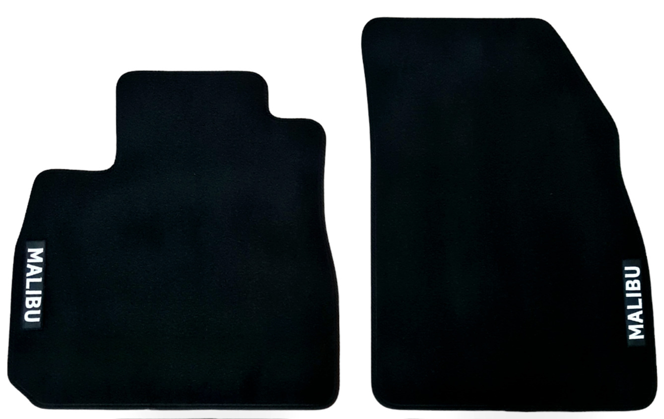 Front Car Floor Mats For Chevrolet Malibu Velour Waterproof Carpet Auto Liners 2