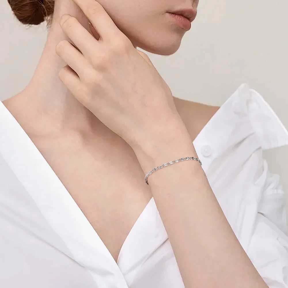 Skyrim Fashion Paper Clip Chain Bracelet Stainless Steel Gold Color Adjustable Bracelets for Women Daily Wear Minimalist Jewelry XJ250707