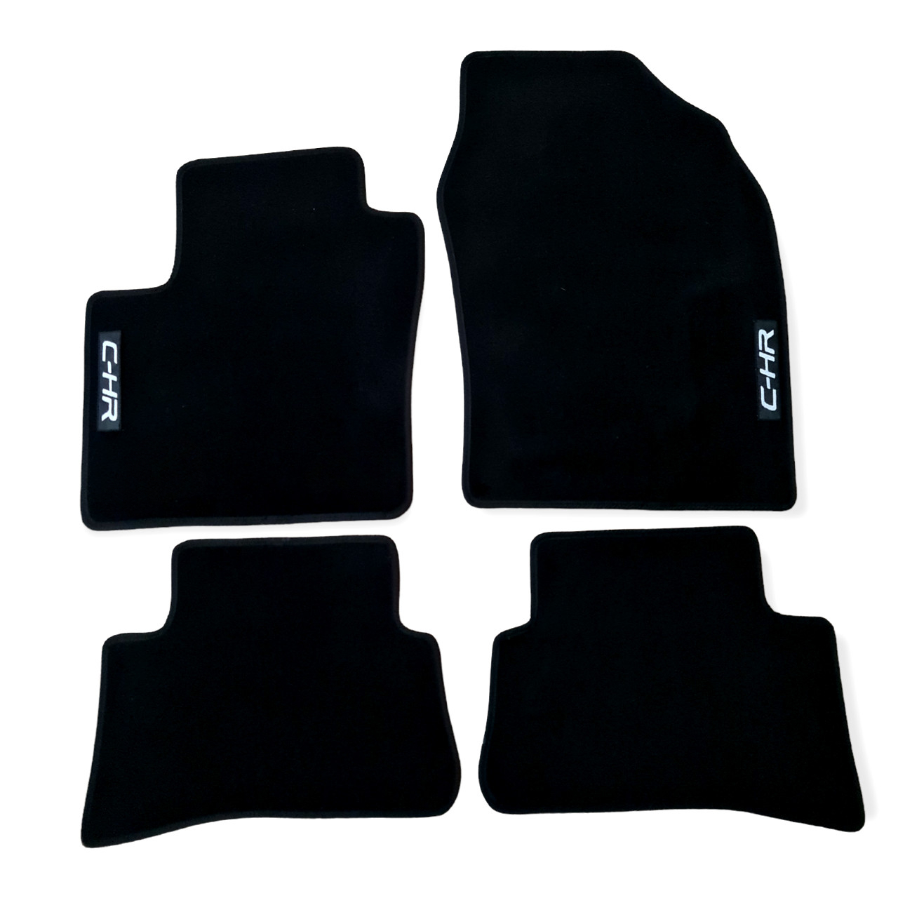 Car Floor Mats For Toyota C-HR Velour Waterproof Black Rugs Carpet Auto Liners