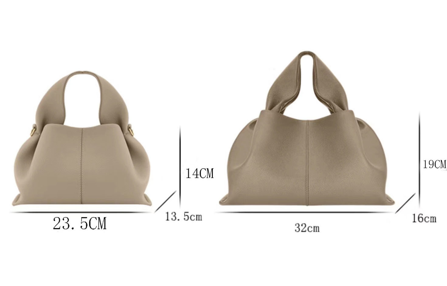 designer bag new High - end Commuting Large - capacity Handheld Dumpling - shaped Bag for Women Retro Suede Single - shoulder Tote Bag Office worker
