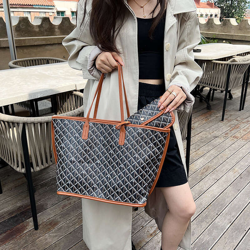 2025 New Spring Summer Fashion Large Capacity Tote New For Women, Casual Commuter Shoulder Bag