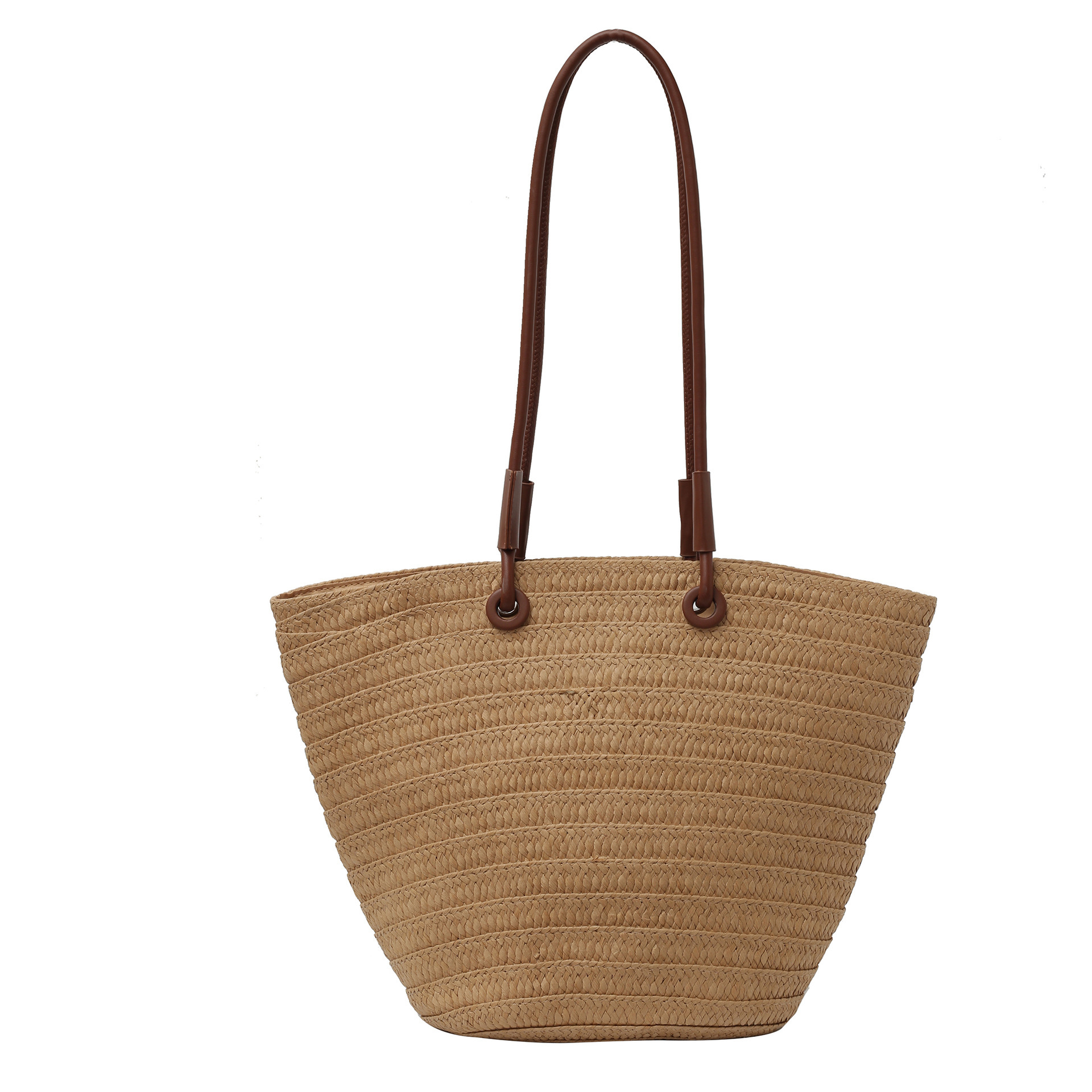 Free shipping designer French Style Straw Bag for Women Summer New Beach Vacation Bag Versatile Large Capacity Shoulder Bag Tote Bag