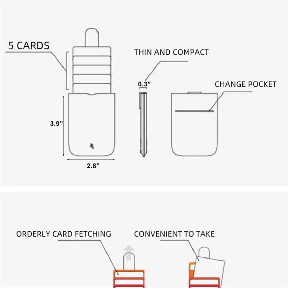 DAX V1 V2 V3 RFID Leather ID Card Holder Minimalist Portable Wallet for Men And Wen Bank Cover Mey Purse Y250707