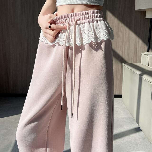 Lace Patchwork Pink… - image