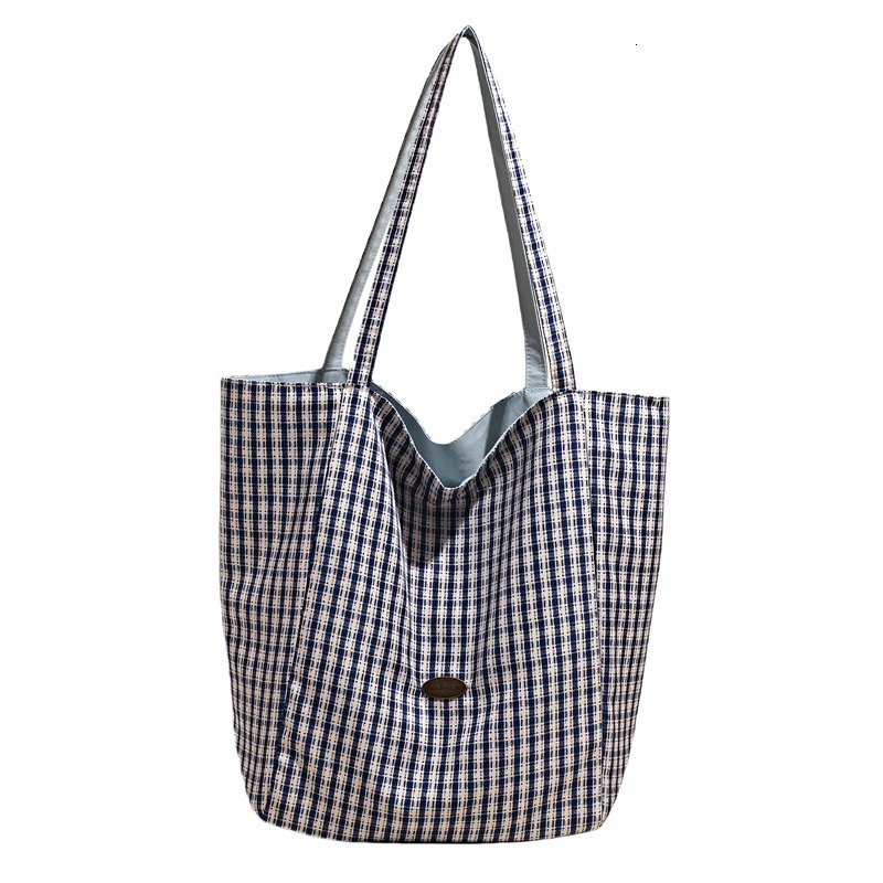 Free shipping designer This Year Trend Double-Sided Bag for Women 2025 New Korean Style Ins Style Letter Large Capacity Lazy Shoulder Bag Tote Bag