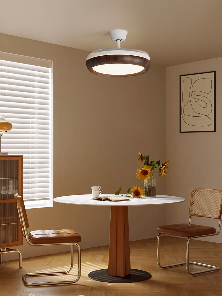 Elegant LED Ceiling Fan Light for Home Decor The wind is strong