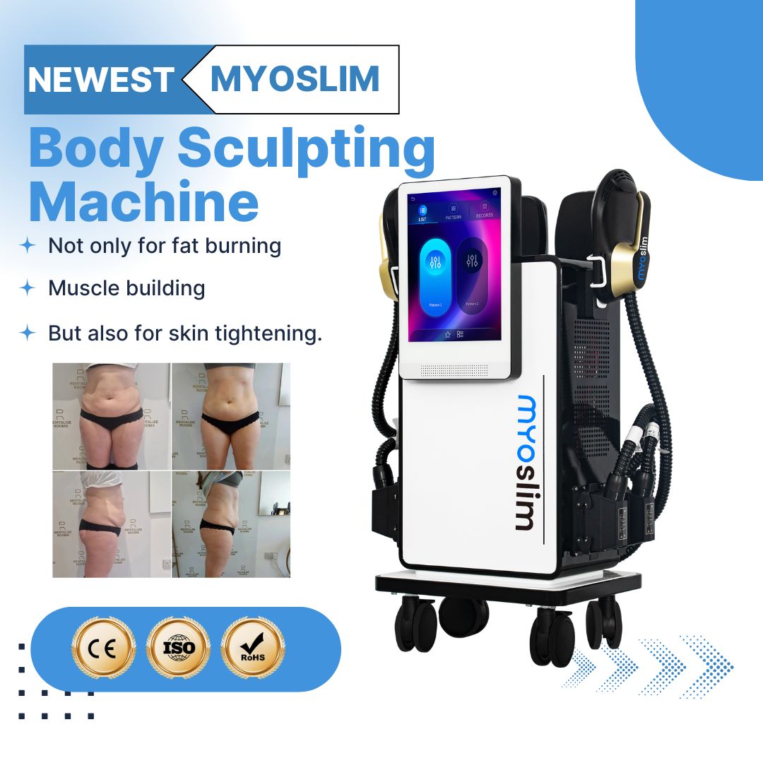 New Upgrade Myoslim Ultra Neo Machine High Energy Ems Body Muscle Sculpt Stimulate Electromagnetic Hi-emt Slimming Salon