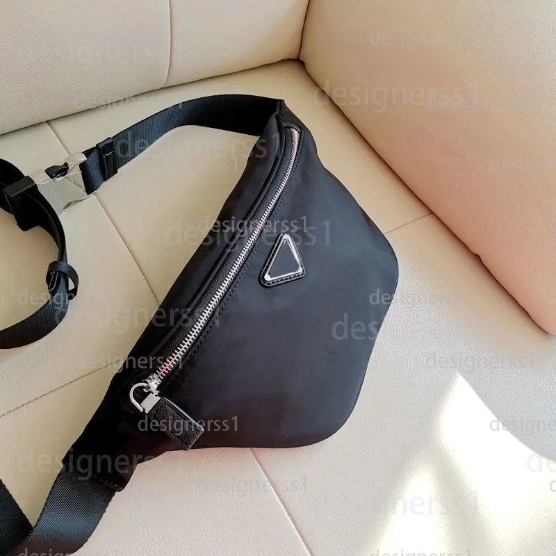high quality Luxury Designers Waist Bags Classic Black Cellphone Case Canvas Nylon Large and Small Style BumBag Belt Handbags High Quality Designer Fanny Pack 3a