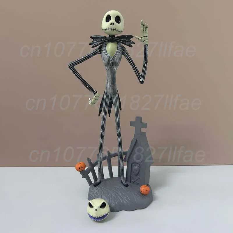 12 The Nightmare Before Christmas Jack Skellington Action Figure Jack Chair Special Version Model Toy Christmas Gift W250707