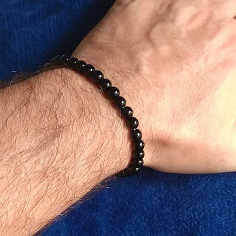 4mm Small Stone Bracelet For Women Men High Quality Map Lava Tiger Eye Beaded Bracelet Yoga Charm Bracelet Accessories Jewelry XJ250707