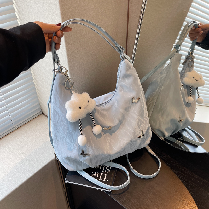 Free shipping designer High-End Large Capacity Bag for Women 2025 New Spring Summer Light Luxury Niche Commuter Tote Bag Double Shoulder Crossbody Bag