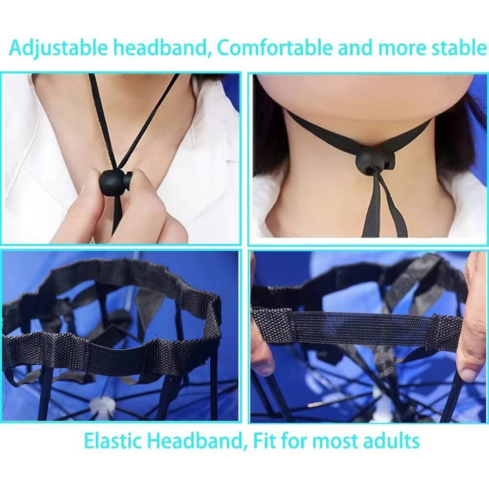 Hat, Hat Hands Free Foldable UV Protection Umbrella Cap Adjustable Headwear for Fishing Golf C ddmythur