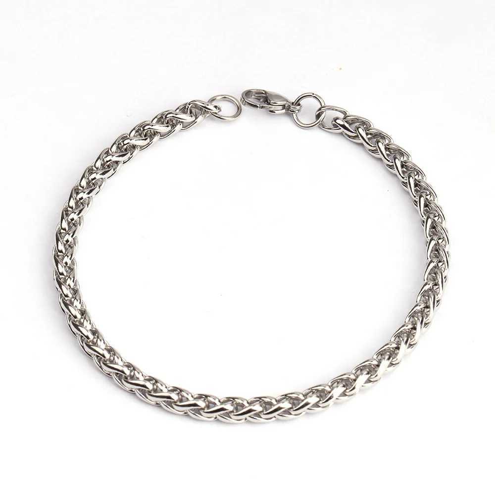 3 5 7 MM Hip Hop Stainless Steel Dragon Bracelet Simple Men Titanium Steel Bracelet Fashion Jewelry Trend Accessories Gift XJ250707