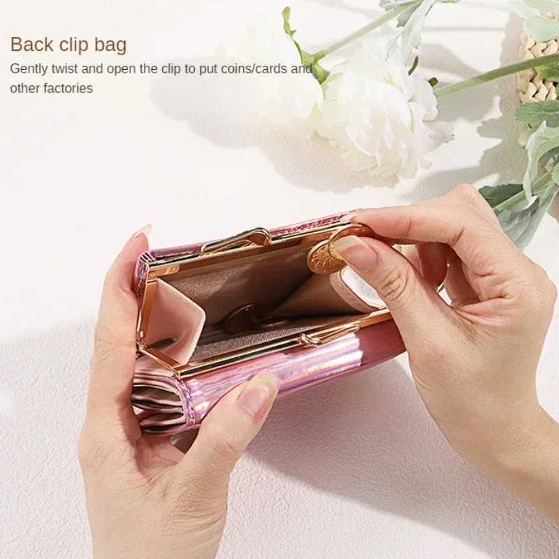 New Wen Wallets Fem PU Leather Purses Short Hasp Purse for Wen Small Mey Bag Coin Purse Card Holder Cluh Dropsing Y250707