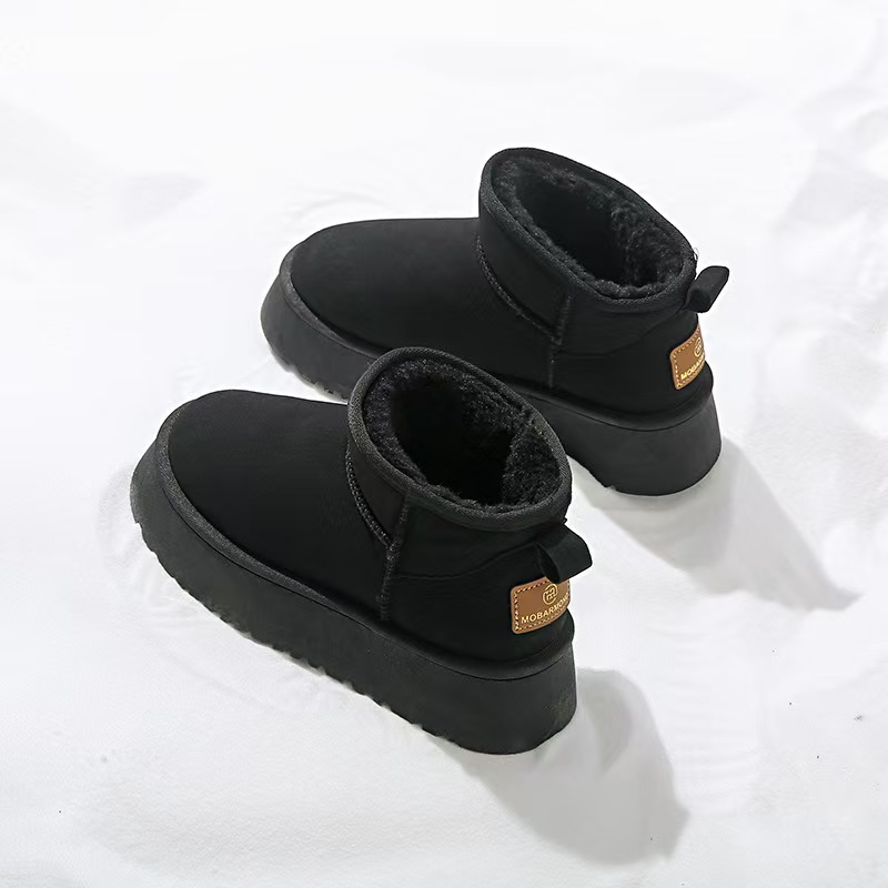 Designer snow boots women's slippers platform boots slide cover classic ultra mini slippers wool suede women's winter ankle short boots