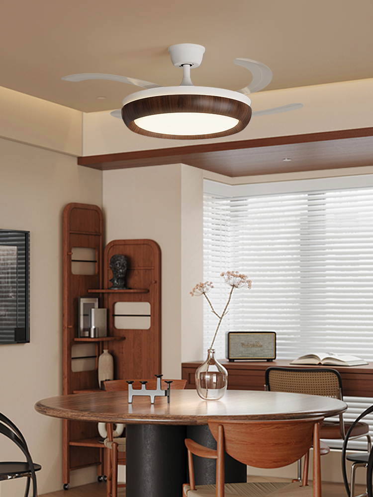 Elegant LED Ceiling Fan Light for Home Decor The wind is strong