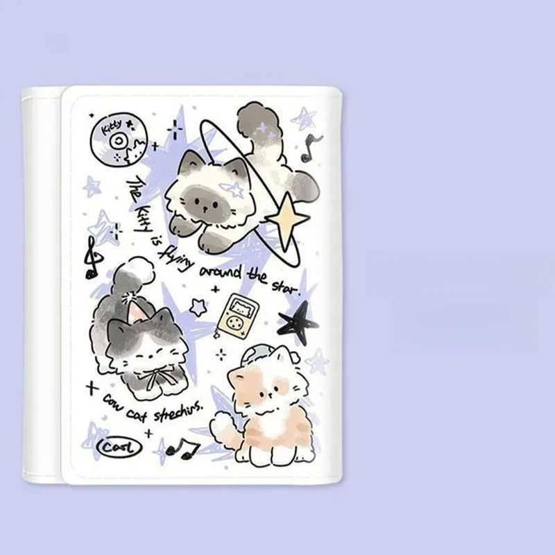 New Kitten XINGX Wallet All-Mah Card Holder Large Capacity Multi-Card-Slot Coin Purse Gift Couple Three Fold Niche Fem Y250707