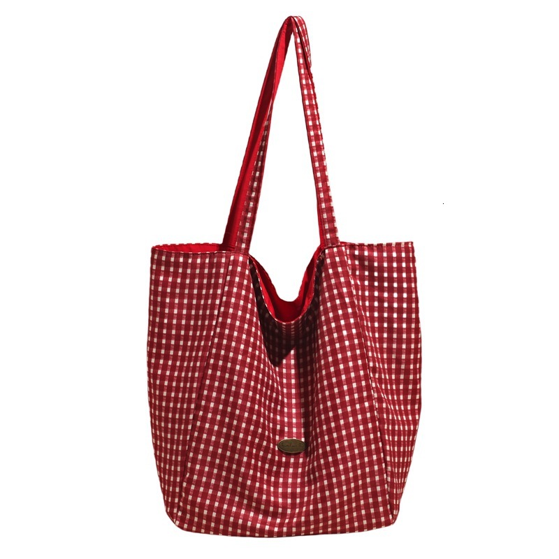 Free shipping designer This Year Trend Double-Sided Bag for Women 2025 New Korean Style Ins Style Letter Large Capacity Lazy Shoulder Bag Tote Bag