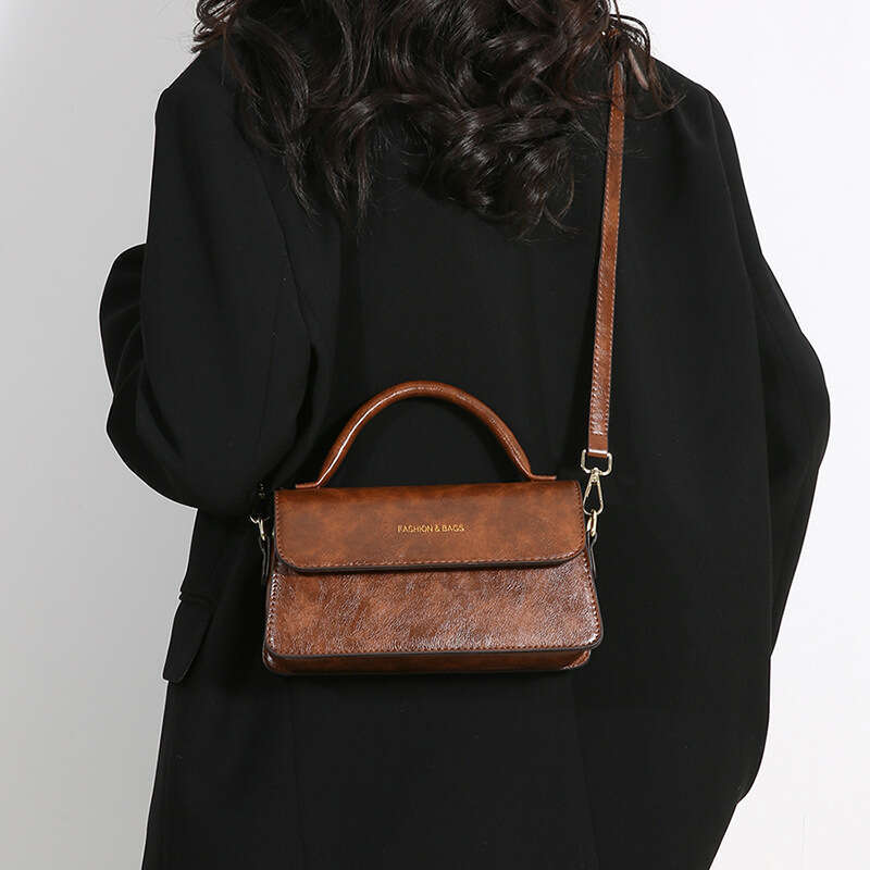 High-end for Women Summer New Korean Style Handheld Small Square Fashionable Versatile Ins Single Shoulder Crossbody Bag