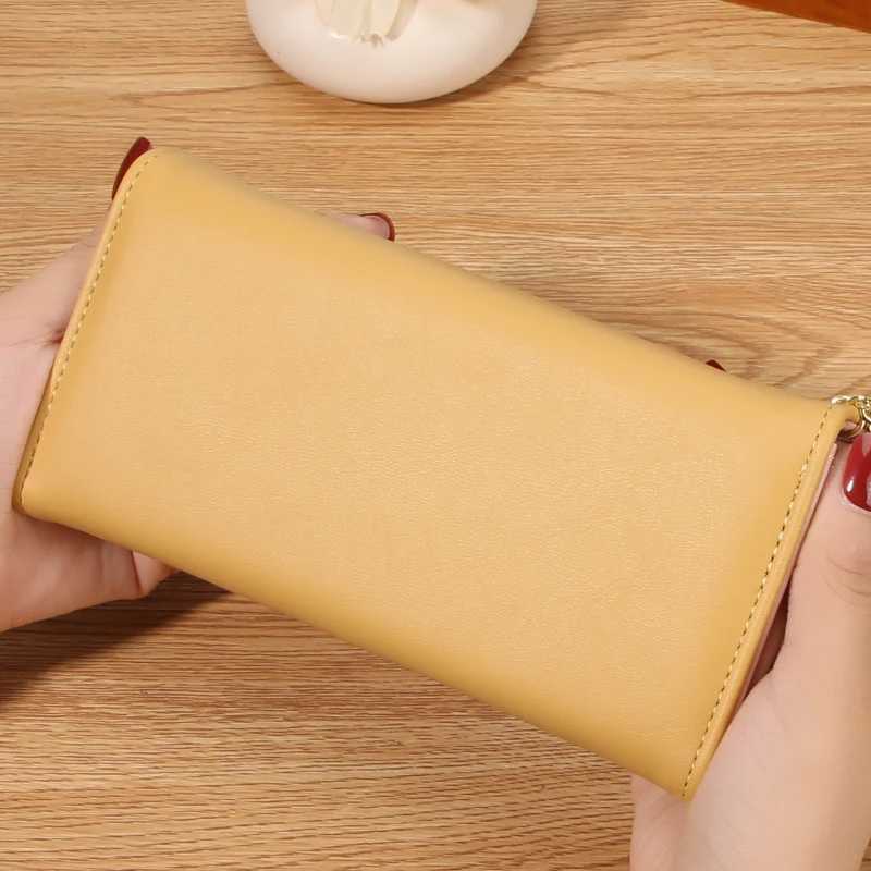 New Three-Fold Wallet for Men; LG High-End Handbag; Ladies Multi-Card Holder; Multi-Functional Ladies Purse Y250707
