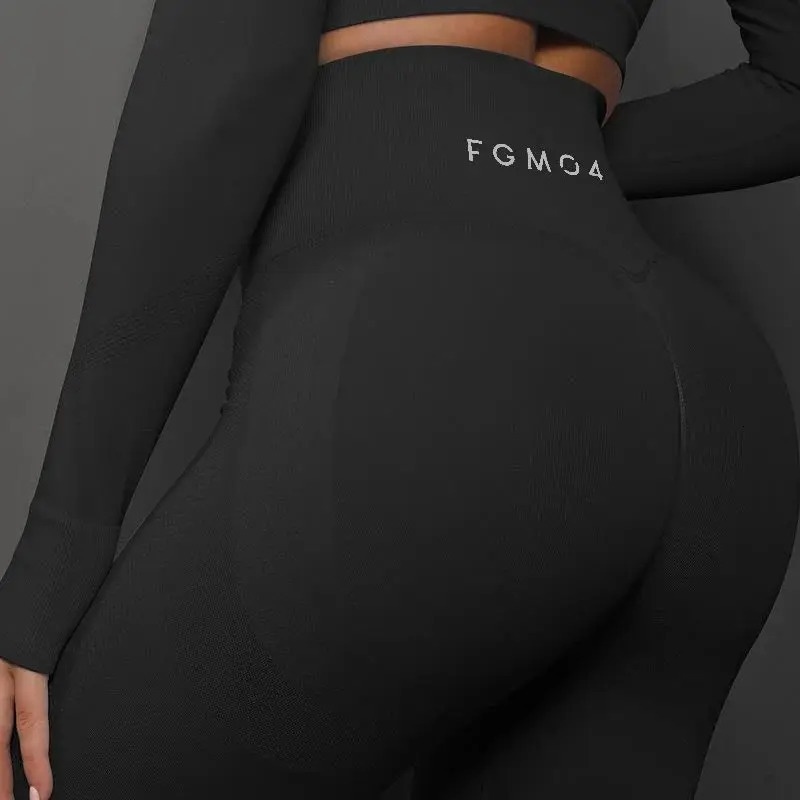 Fgmoa Seamless Gym Leggings Fgm04 Push Up Leggins Ladies Yoga Pants High Waist Booty Lift Leggings Ladies Sportswear 250701
