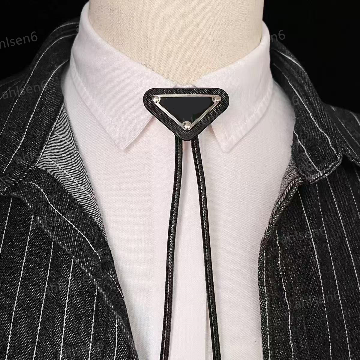 Stylish Necktie for Men Women and Teens Formal Fashionable cessory in Blk White L250926VVMG