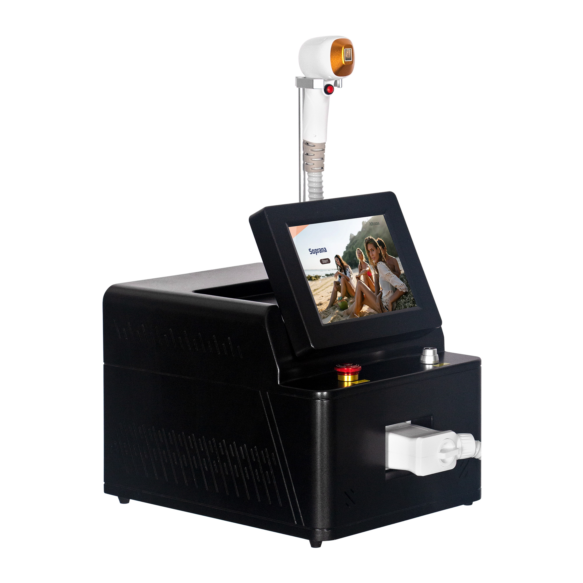 Diode Laser Hair Removal Equipment 808nm Triple Wavelength Painless Permanent Epilation Device For Beauty Salon Or Clinic Fast Hair Removal
