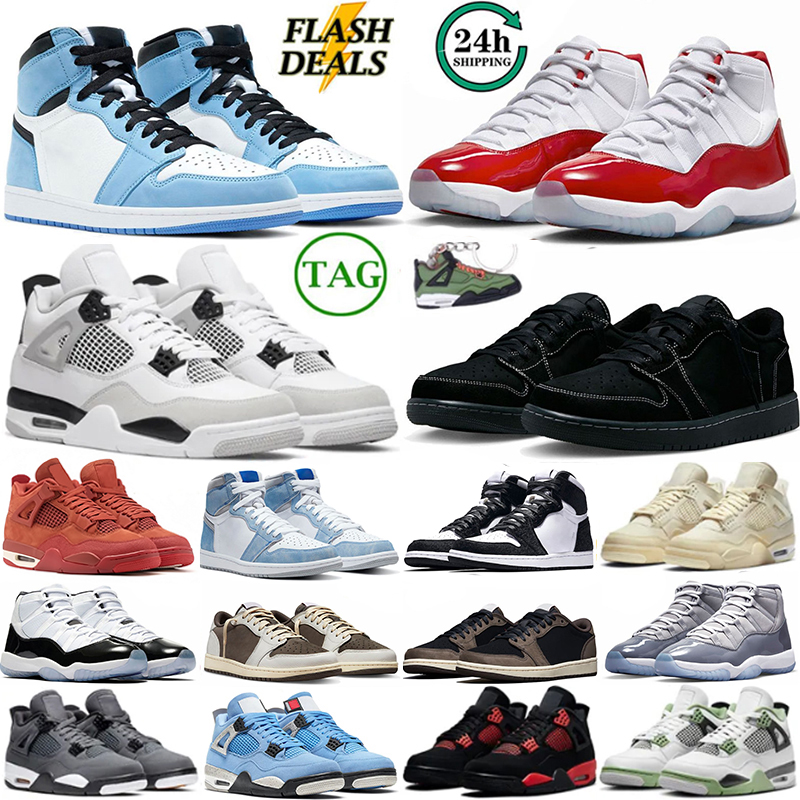 Designer Shoes for Men Women Military Black Cat Pure Money Sail Red Cement White Oreo Cool Grey University Blue Hiking Outdoor sports sneakers Trainers Big Size 36-47