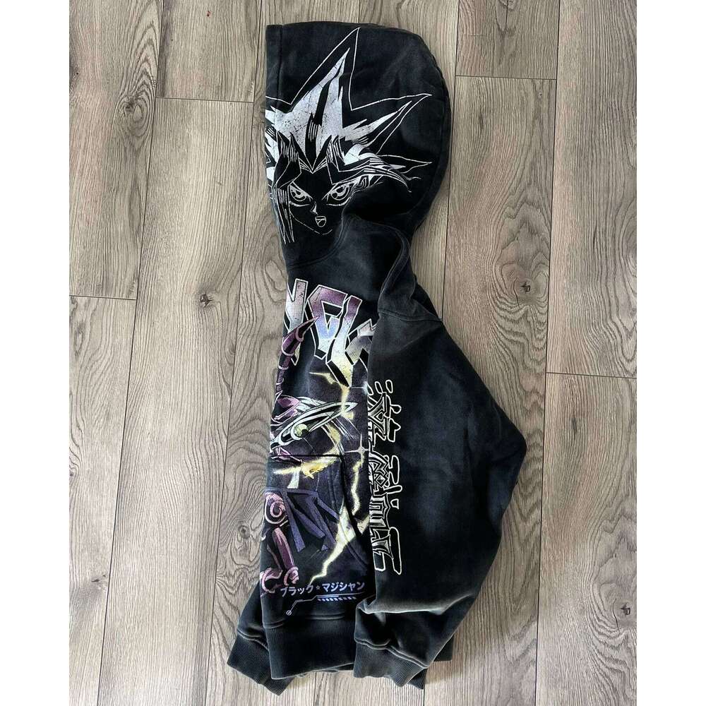 Blue-Eyes White Dragon Hoodies Sport Grunge Streetwear Sweatshirt Tops Oversized Hoodie Gothic Cotton Haruku Men Y2k Clothing