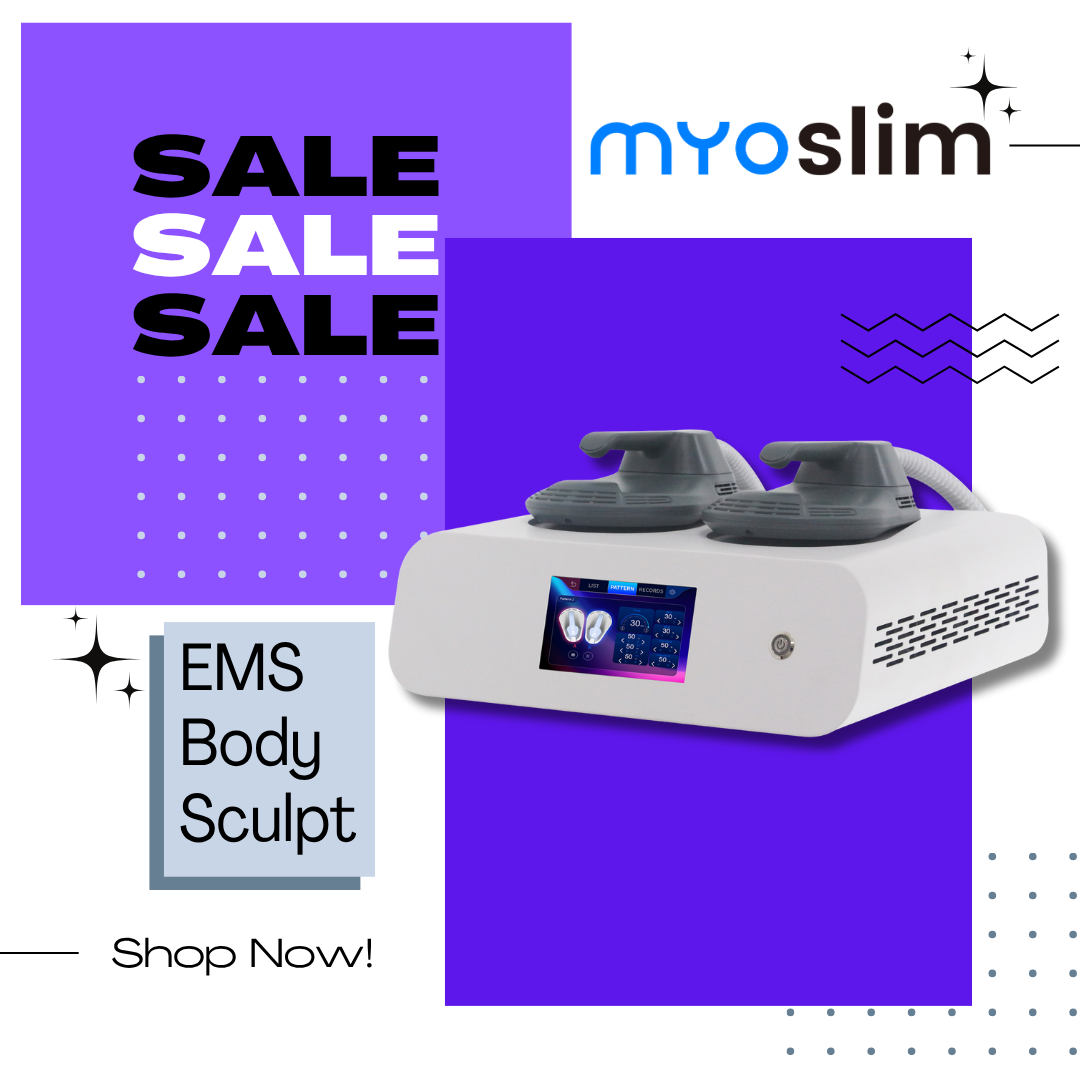 MYOSLIM Slimming Healthy EMS Body Sculpt Machine RF Sculpt Body Shaping Muscle Machine Electromagnetic Weight Loss